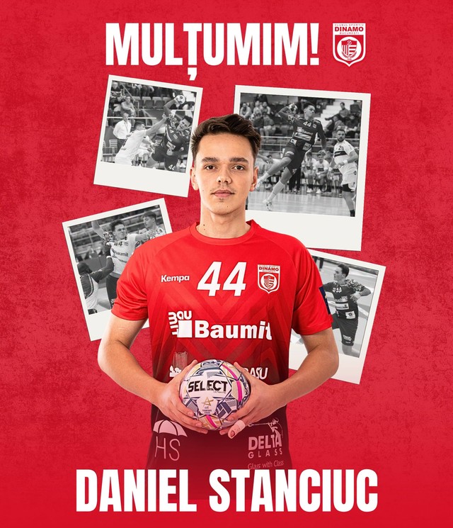 Daniel Stanciuc pleacă de la Dinamo la echipa daneză Nordsjælland Håndbold