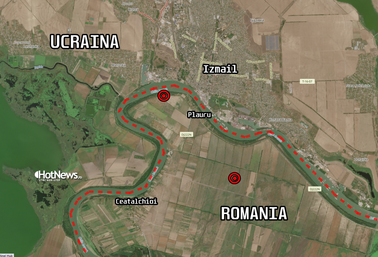Tulcea, sub alertă aeriană repetată: au fost detectate drone în nordul județului
