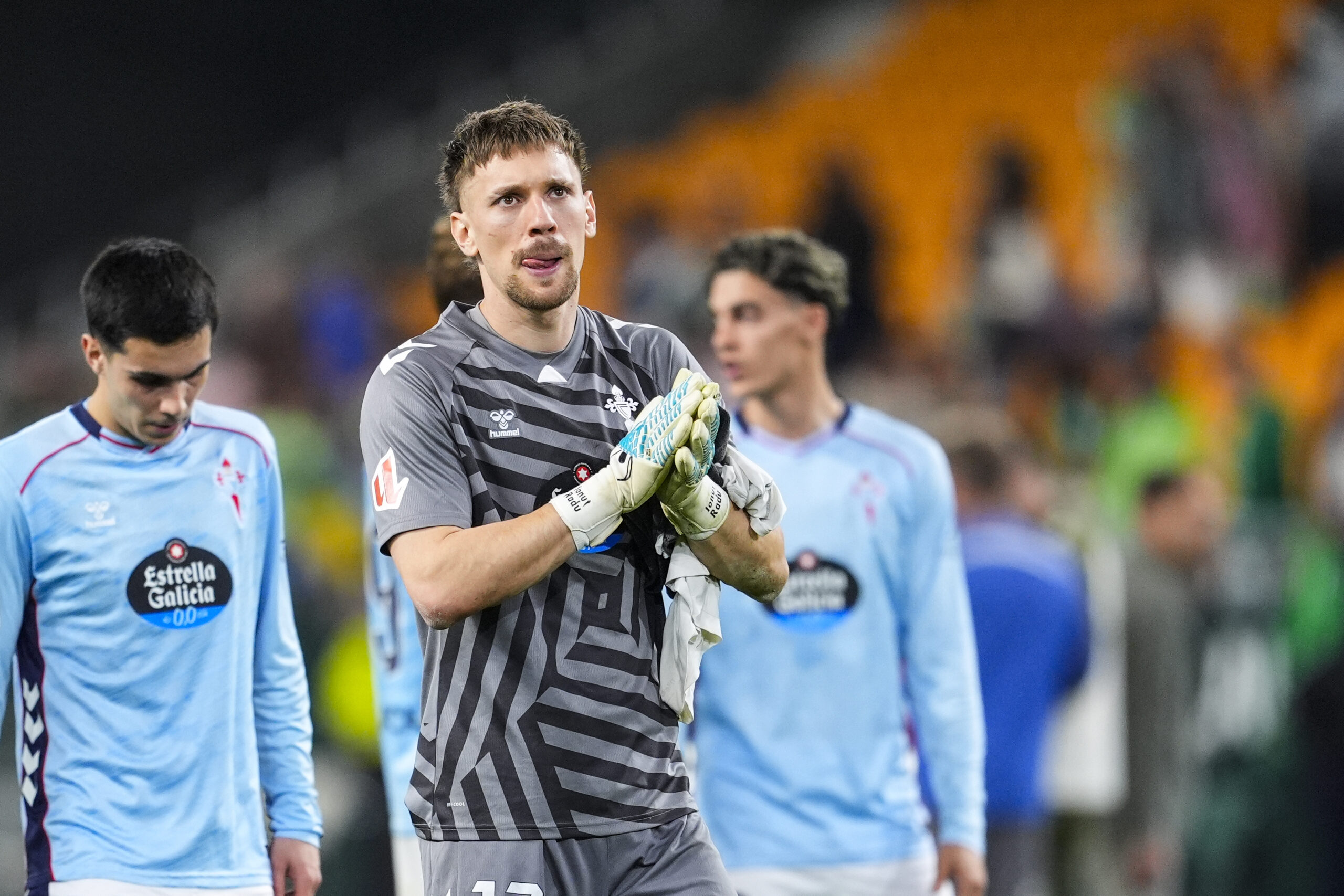 Ionuț Radu a apărat poarta echipei Celta Vigo în partida Europa League împotriva Juventusului
