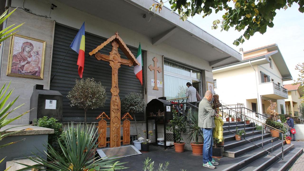 Un fost magazin transformat în biserică ortodoxă în Italia: Sfințirea bisericii Sfânta Pelagia Martira