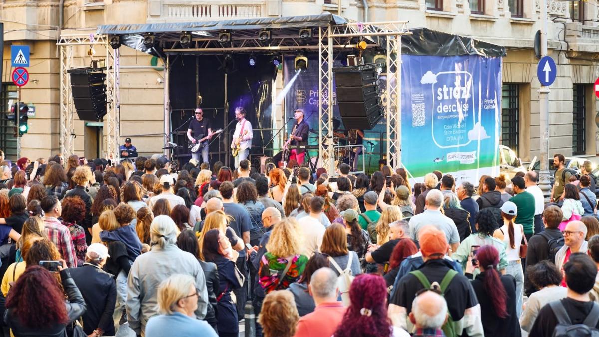 Peste 1,5 milioane de oameni au participat la ediția 2026 a proiectului Străzi Deschise din București