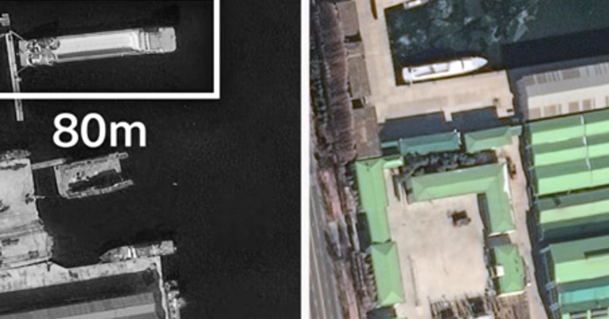 Imagini satelitare cu iahtul de lux al lui Kim Jong Un: piscină și tobogane în timp ce populația suferă de foame