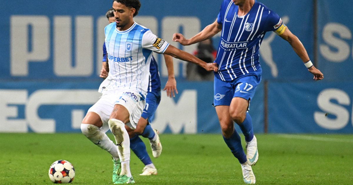Universitatea Craiova a învins Farul Constanța cu 2-0 pe stadionul Ion Oblemenco