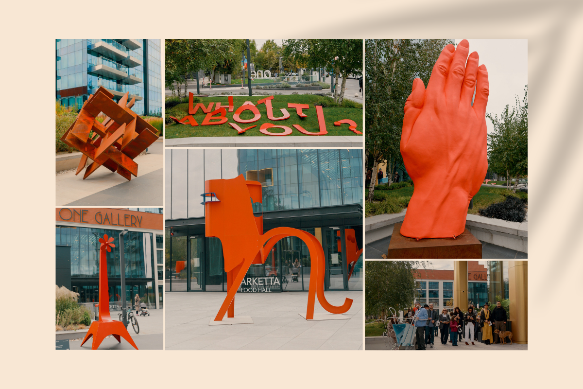 One Sculpture Park aduce sculptura contemporană românească în spațiul public din Floreasca