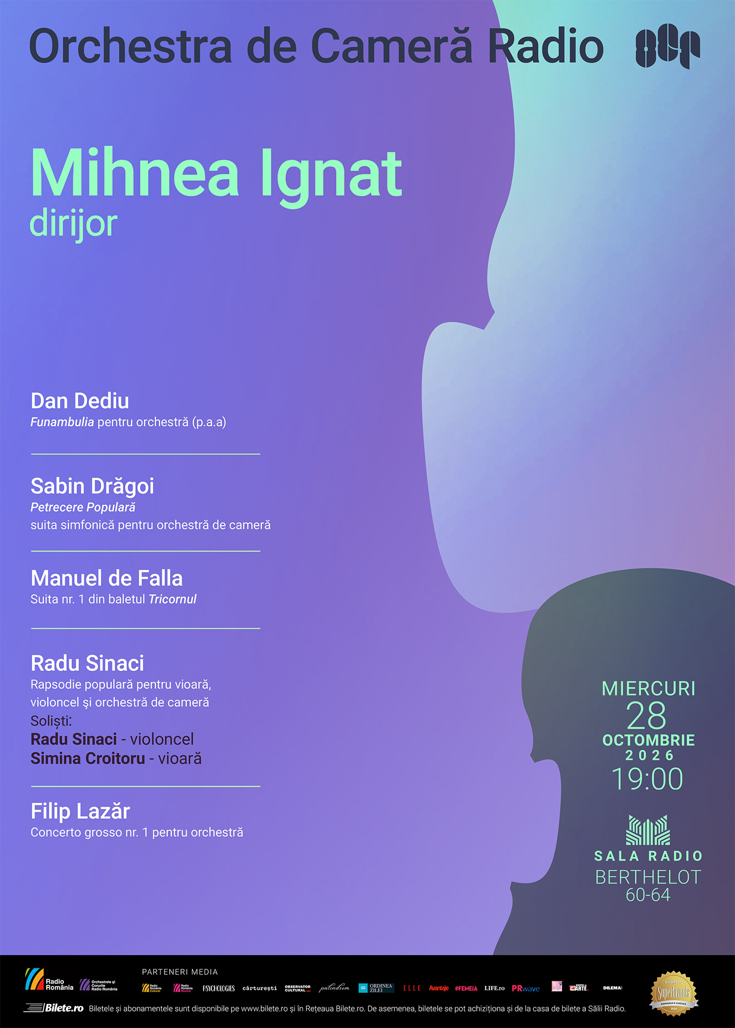 Premiera absolută a unei lucrări de Dan Dediu la Sala Radio: un concert care îmbină tradiția românească cu stilul spaniol