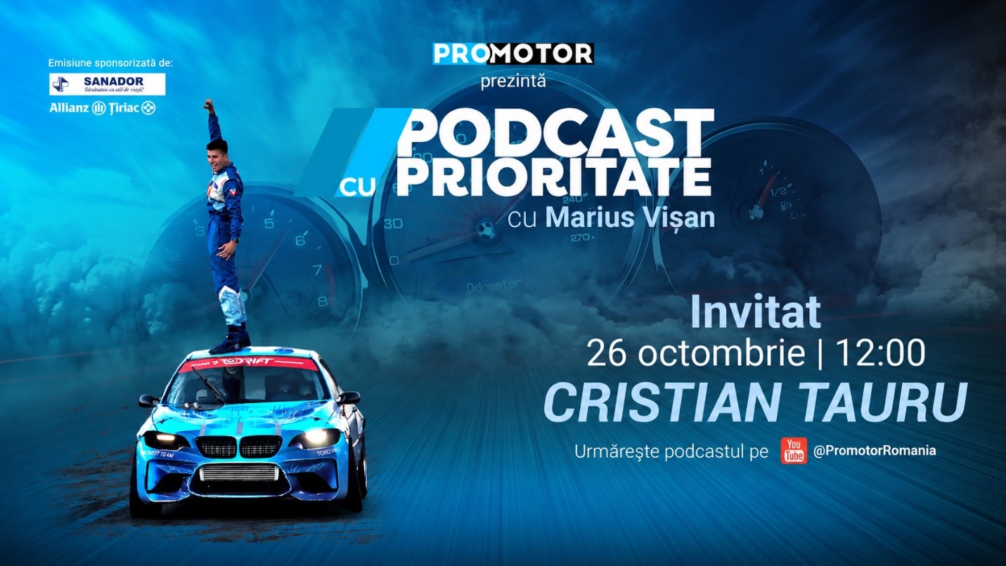 Cristian Tauru, cel mai tânăr campion național de drift, discută despre ambiția de a ajunge la Drift Masters