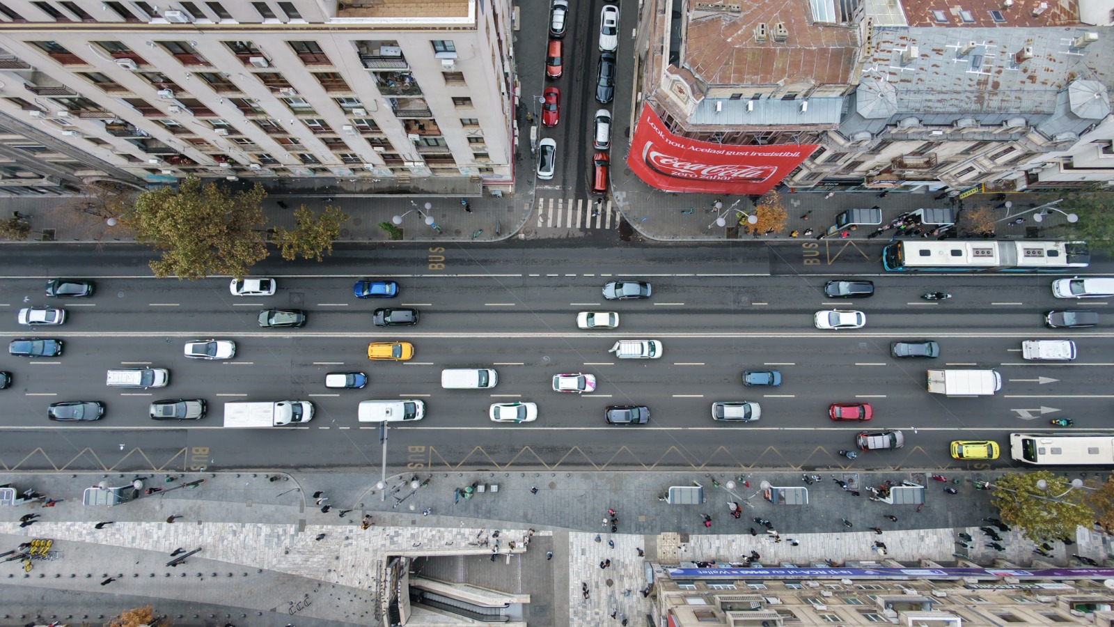 Bucureștiul se pregătește de reamenajarea axei Magheru-Bălcescu: cetățenii sunt consultați prin chestionar