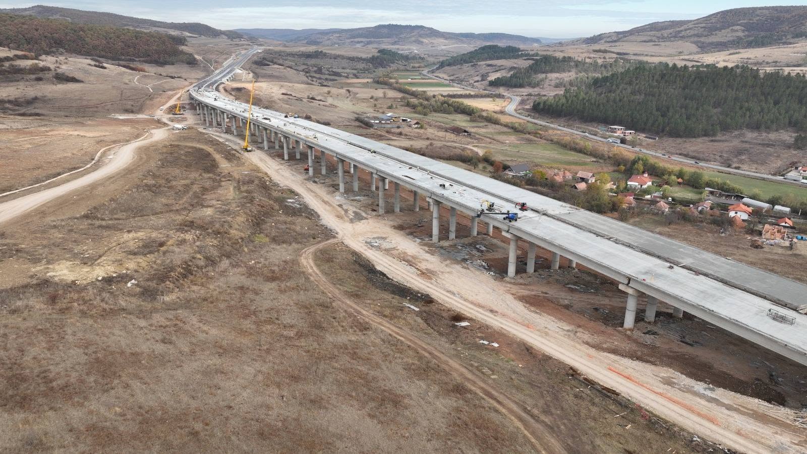 Autostrada Transilvania: Lucrările continuă pe șantierele vizate pentru inaugurare în acest an