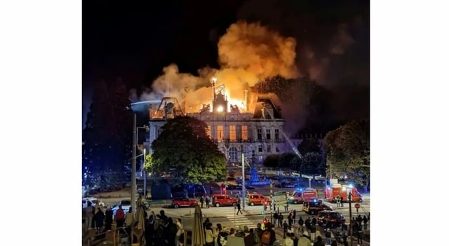 Un al doilea suspect arestat în dosarul incendiării Primăriei Limoges