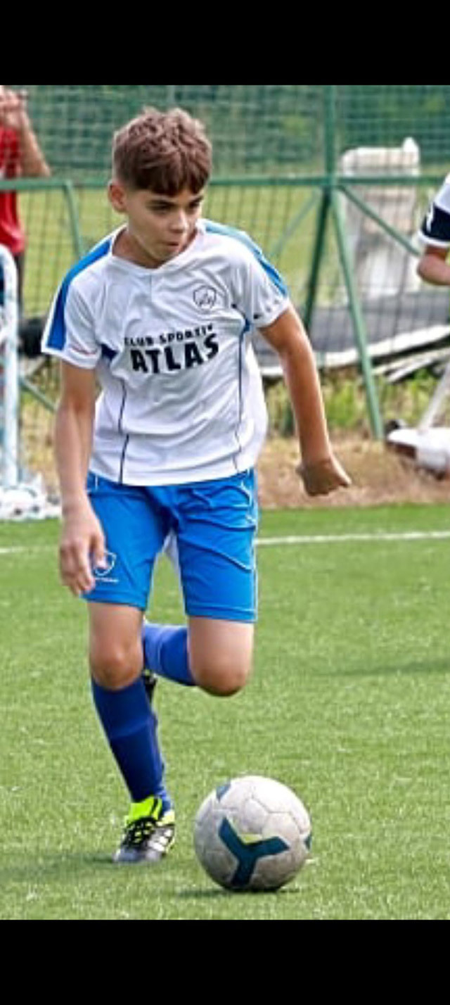 Ionuț Alexandru Subasa, tânărul fotbalist de la CS ATLAS CRAIOVA care visează la PSG și națională