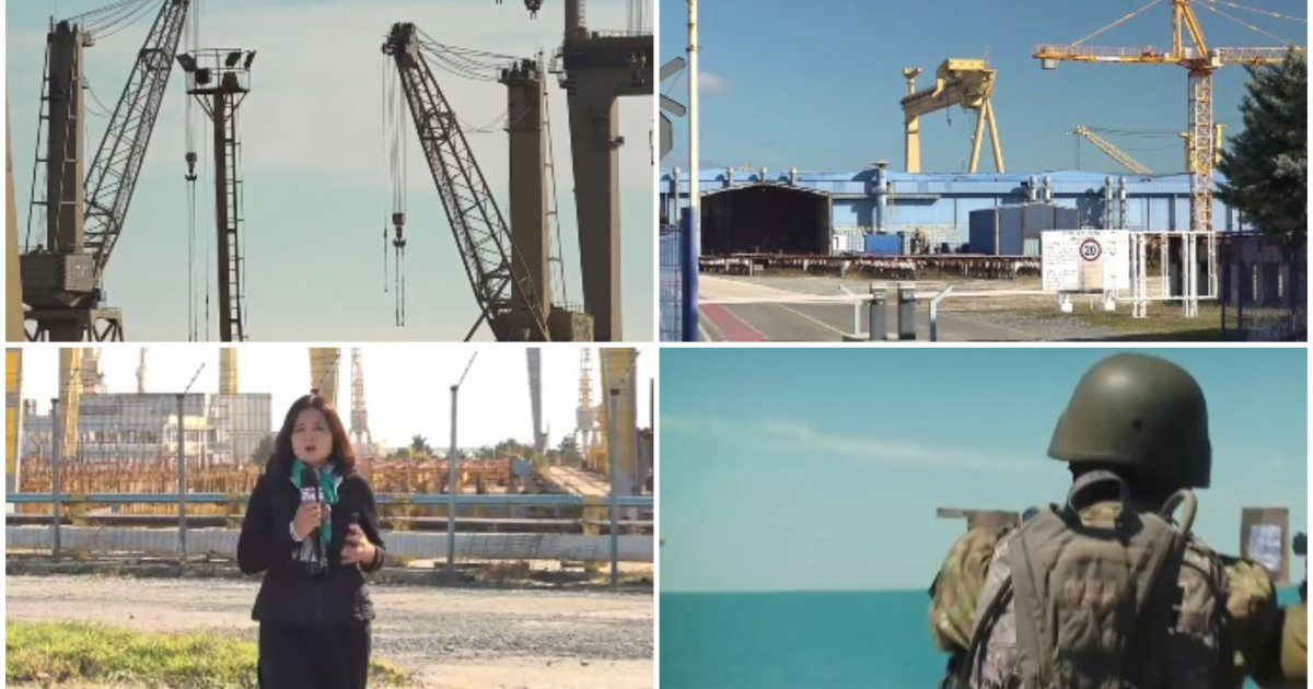 Șantierul Naval Mangalia se transformă într-un punct strategic pentru industria navală militară a României
