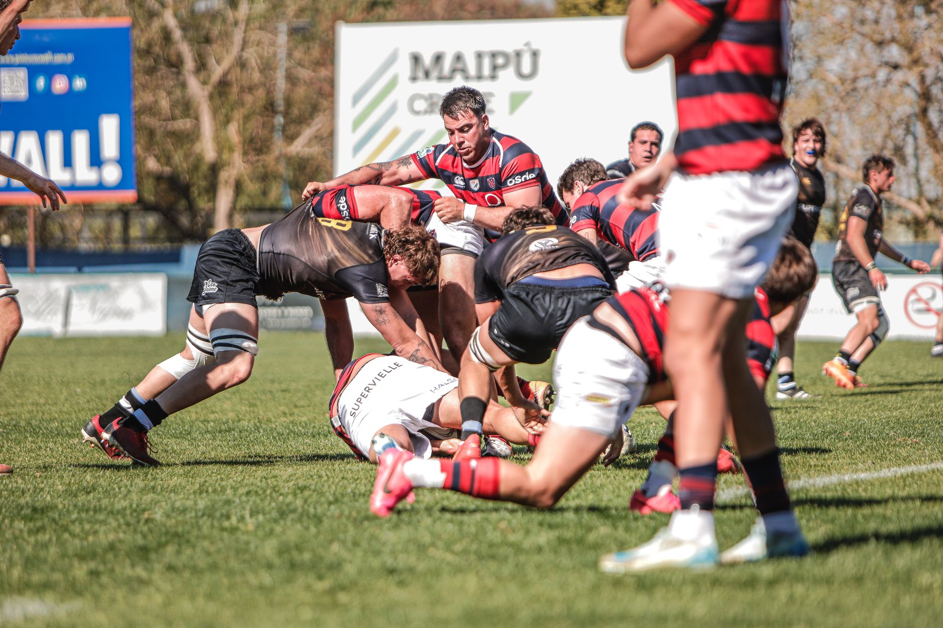Romanian Wolves se luptă pentru primul loc în Rugby Europe Super Cup cu Lusitanos