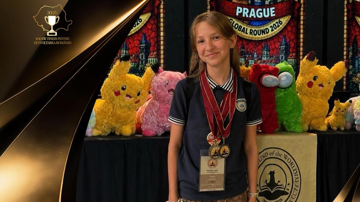 Arina Lăzărică, tânăra româncă ce va reprezenta țara la turneul campionilor de la Universitatea Yale