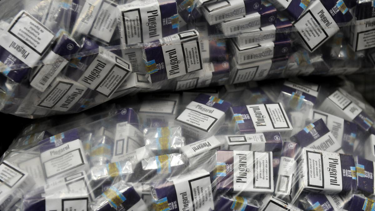 Bilanț masiv de contrabandă în 2026: 70 de milioane de țigări și tone de tutun confiscate de poliție