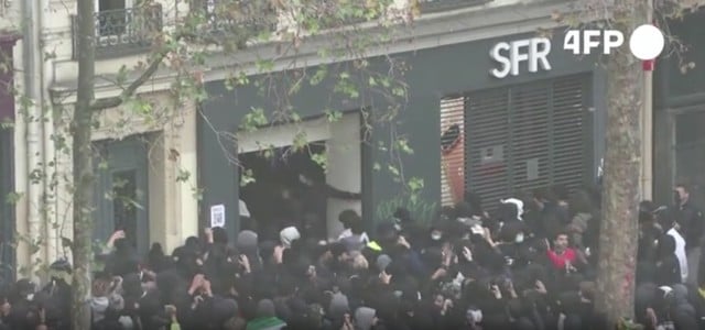Violențe și arestări în Franța, Belgia și Albania: 1000 de persoane reținute în urma protestelor