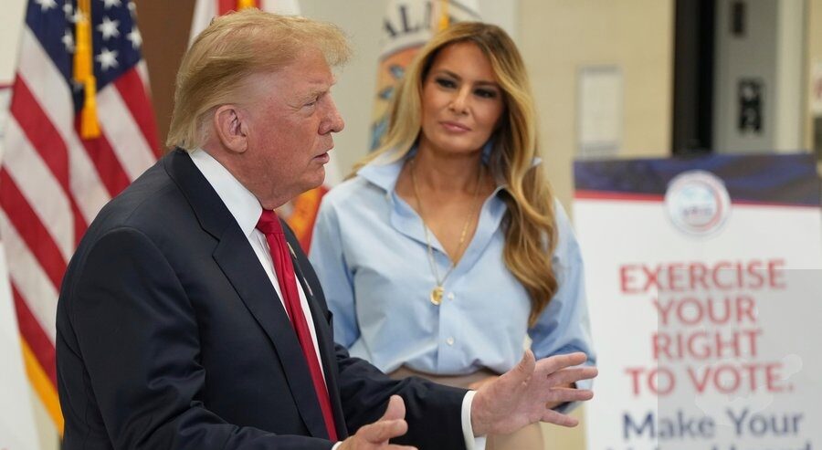 Donald Trump a votat anticipat în Florida, înainte de un miting de campanie în Georgia