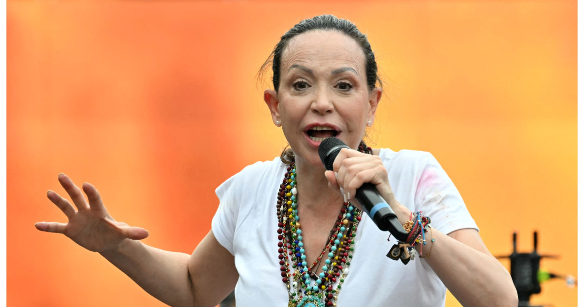 Maria Corina Machado s-a întors în Venezuela după aproape un an de exil