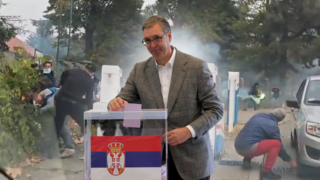 Tensiuni și violențe în Serbia după alegerile parlamentare: Lista Studenților a obținut victoria