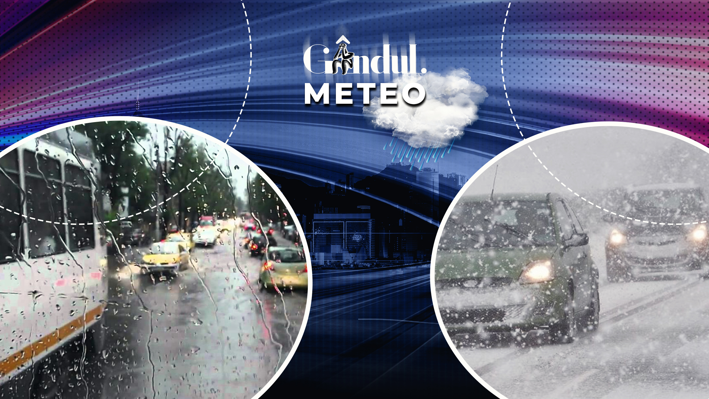 Avertismente meteo în România: cod galben pentru ploi torențiale și ninsori la munte