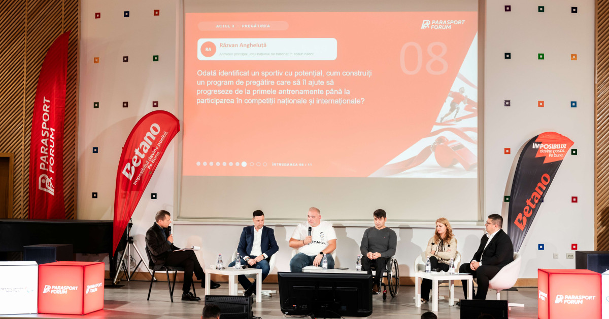 Parasport Forum: Inițiativă națională pentru creșterea numărului de antrenori în sportul paralimpic