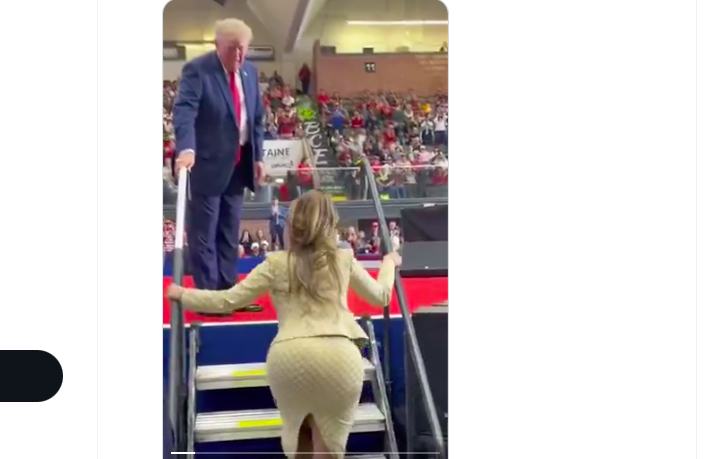 Donald Trump a făcut o remarcă despre fizicul lui Nicki Minaj în timpul unui miting în Michigan
