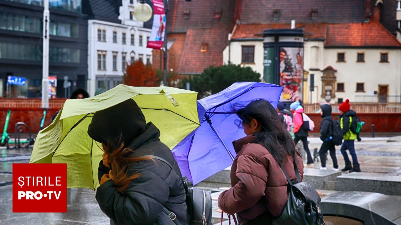 Vremea se răcește brusc la începutul lui noiembrie: vin ploi, ninsoare și temperaturi negative