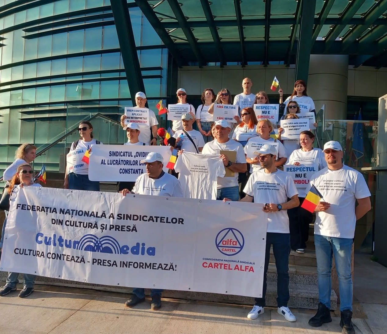 Federația CulturMedia solicită ministrului Ioana Ciocan negocieri urgente pentru salarizarea în cultură