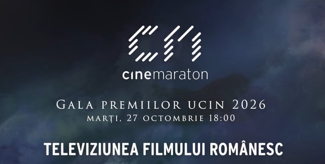 Gala UCIN 2026: Cinemaraton transmite în direct premierea celor mai importante realizări ale cinematografiei românești