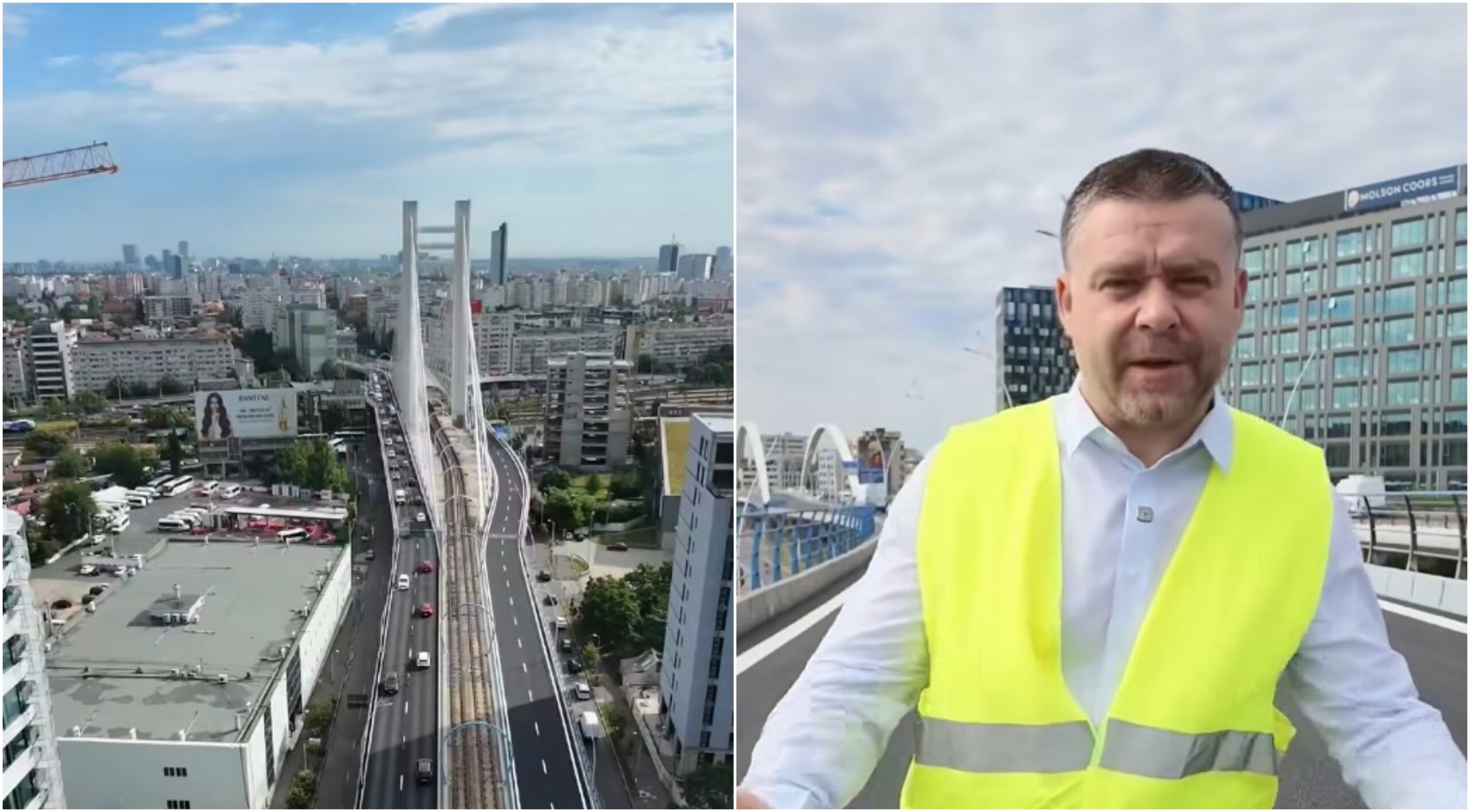 Podul Basarab din București se redeschide circulației după două luni de lucrări de reparații