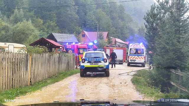 Trei muncitori au fost electrocutați în Alba în timp ce lucrau la o cabană în comuna Sohodol