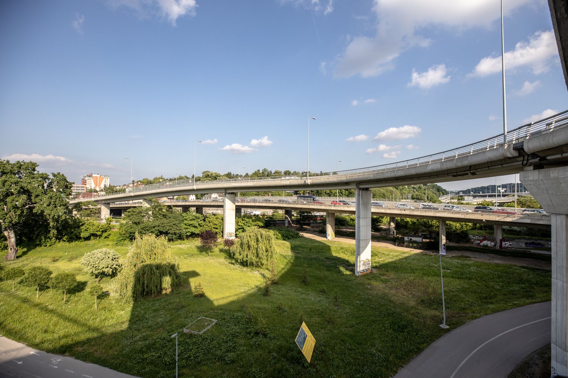 Restricții de trafic pe autostrada A0: se închide o bretea de legătură spre Constanța