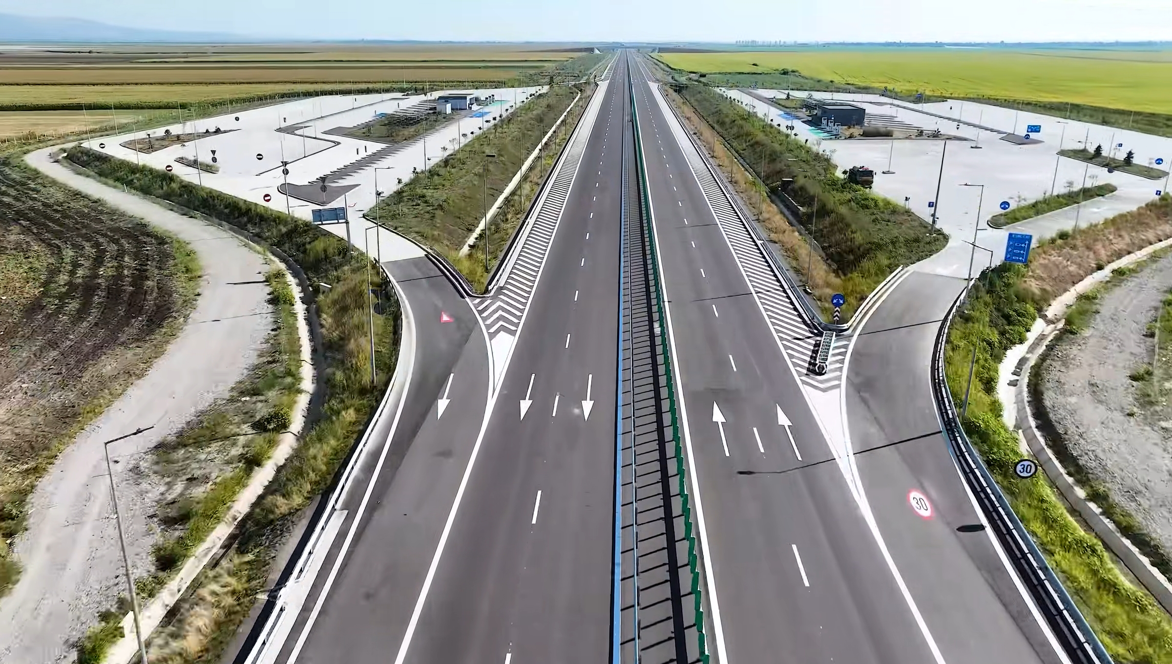 România ocupă locul patru în Europa la capitolul calitatea popasurilor de pe autostrăzi