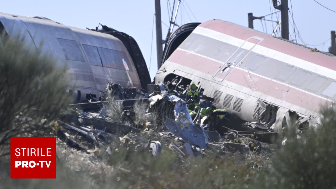 Catastrofă feroviară în Spania: Coliziunea a provocat cel puțin 46 de victime și numeroase răniri