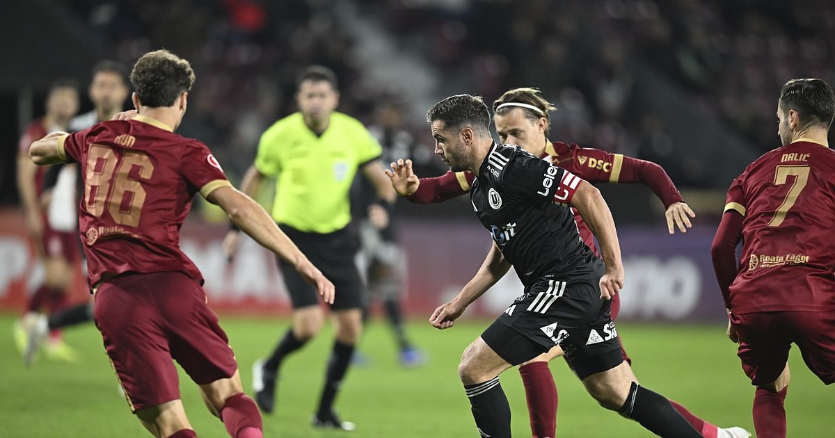 „U” Cluj a învins în derby, în timp ce Dinamo a dominat partida cu Chindia Târgoviște