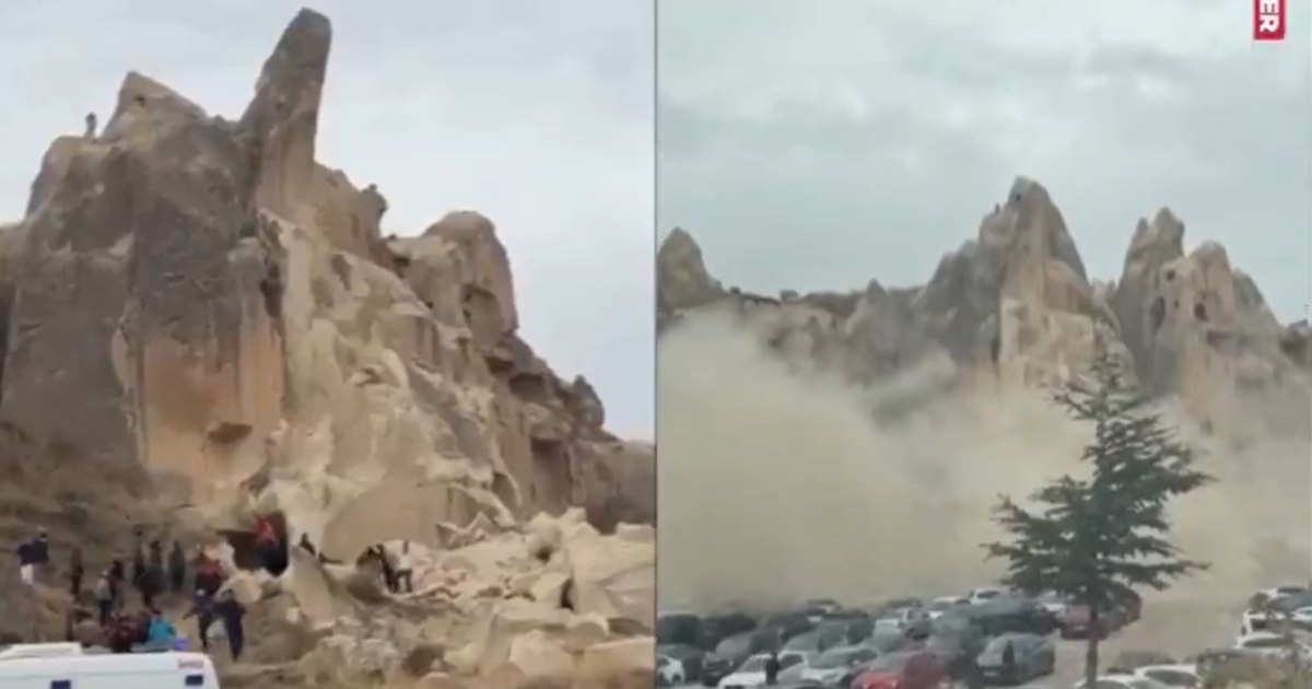 Tragedie în Cappadocia: Două persoane au murit după o alunecare de teren provocată de ploi