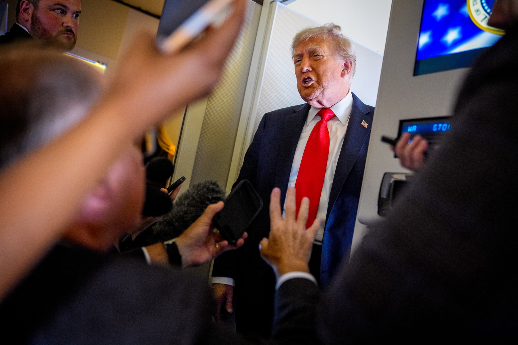 Donald Trump a reacționat dur la o întrebare despre oboseala cauzată de mitingurile electorale