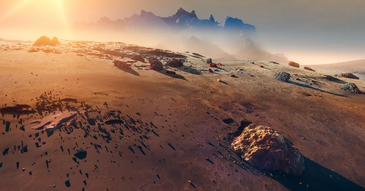 Un meteorit de pe Marte, vechi de 4,1 miliarde de ani, a fost descoperit în Sahara