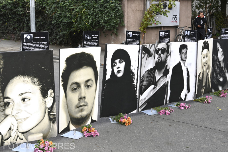 Comemorare la 11 ani de la tragedia clubului Colectiv: 65 de victime sunt omagiate în fața fostului club