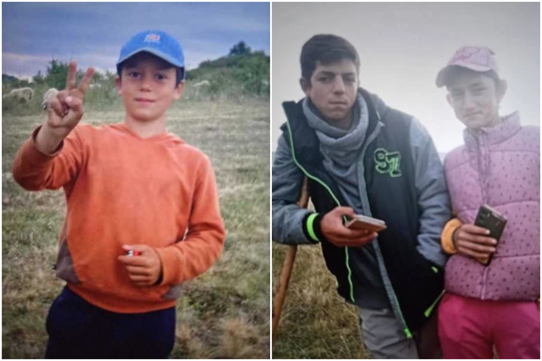 Trei frați de vârste mici au dispărut în Sălaj, poliția verifică ipoteza răpirii