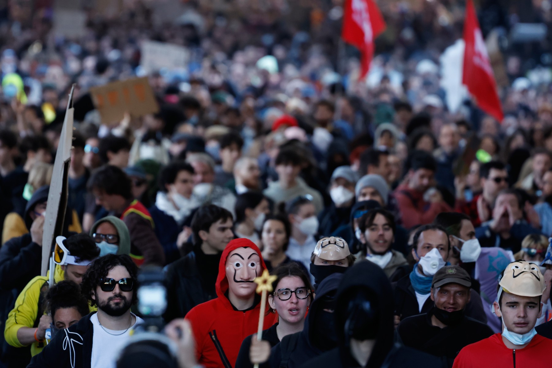 Proteste masive în Franța și Germania: Tinerii protestează pentru educație și mediu