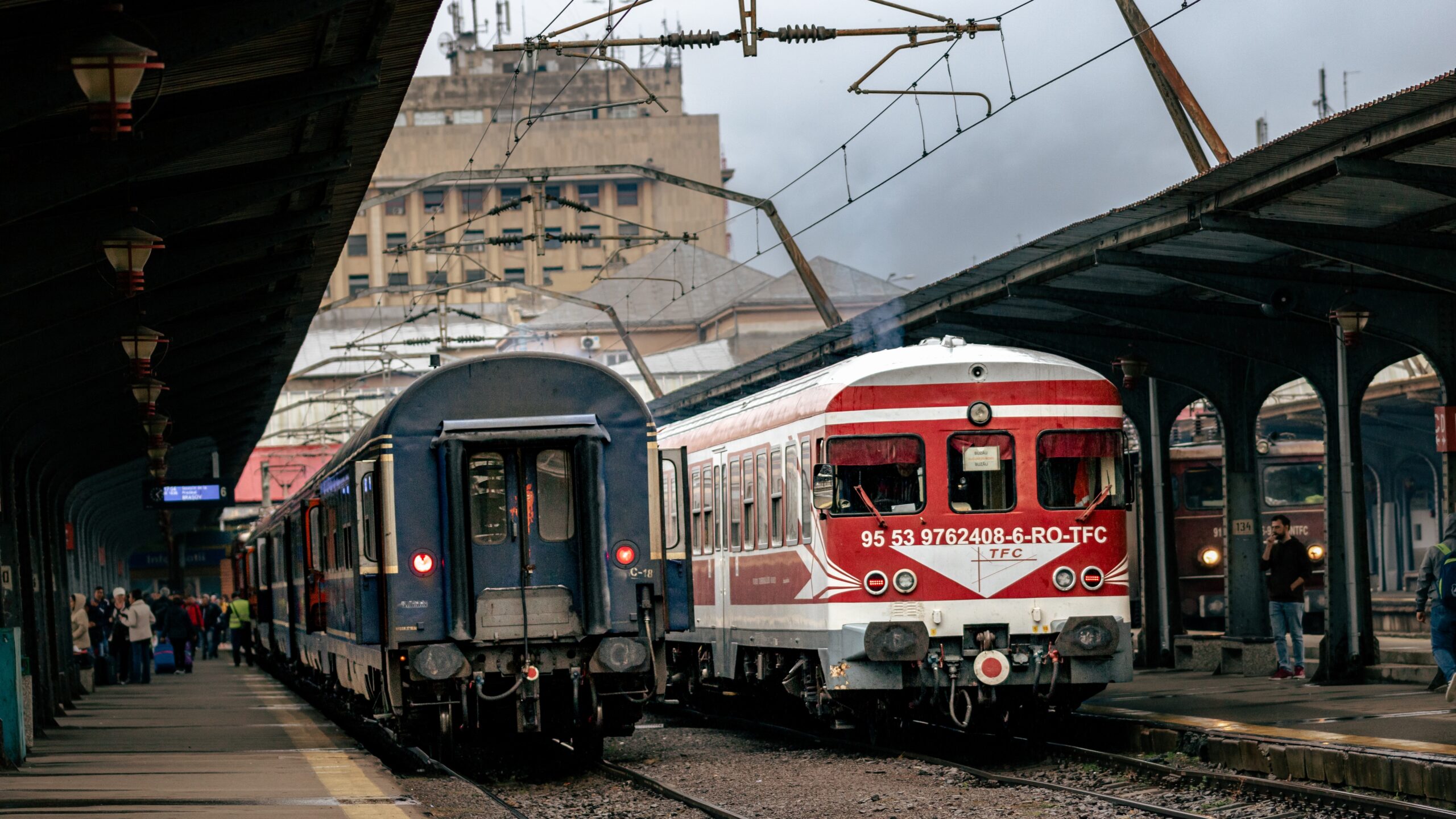 Incident grav în Gara de Nord: o persoană a fost lovită de un tren internațional