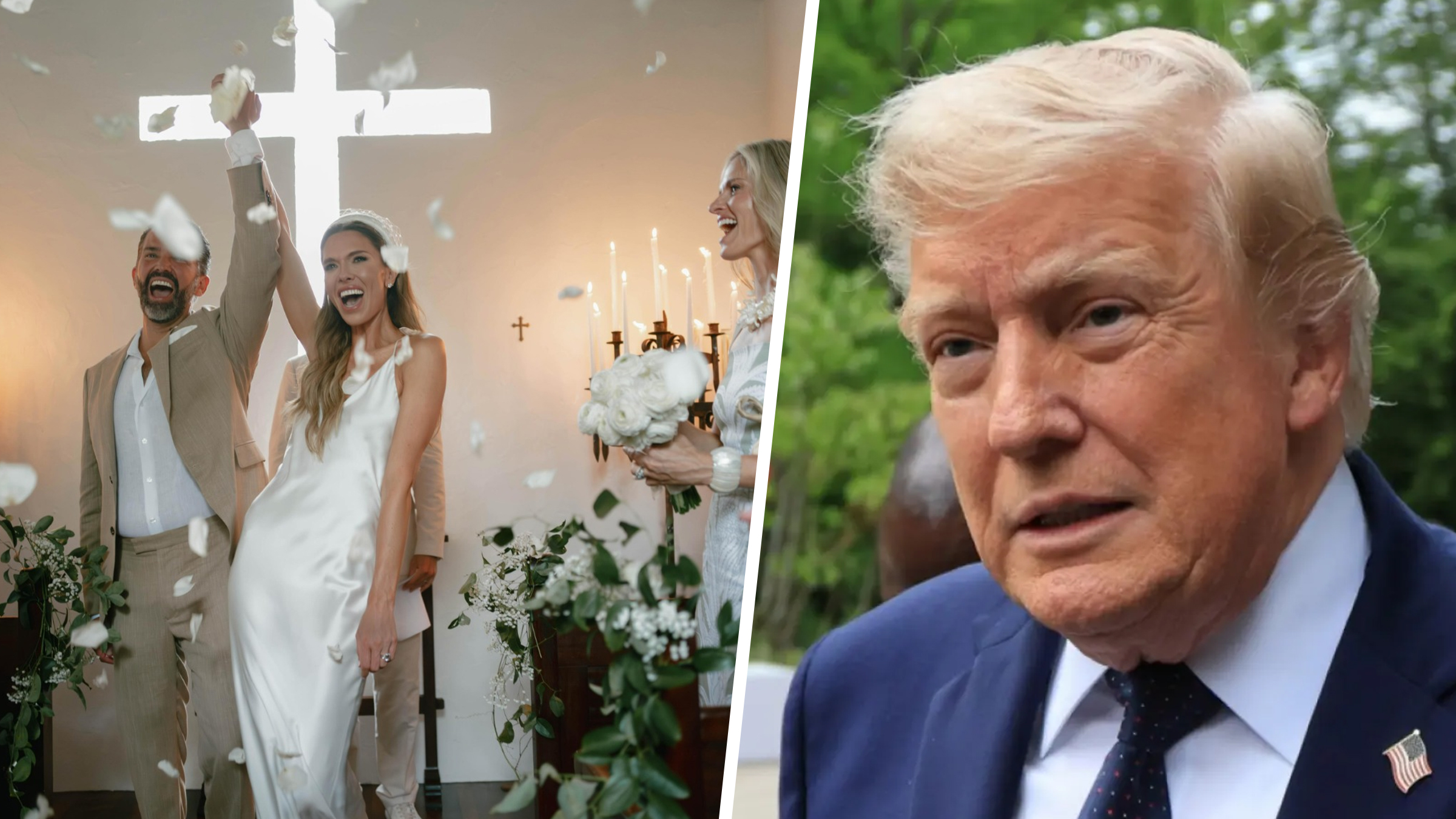 Donald Trump confirmă că un oligarh rus a finanțat parțial nunta fiului său