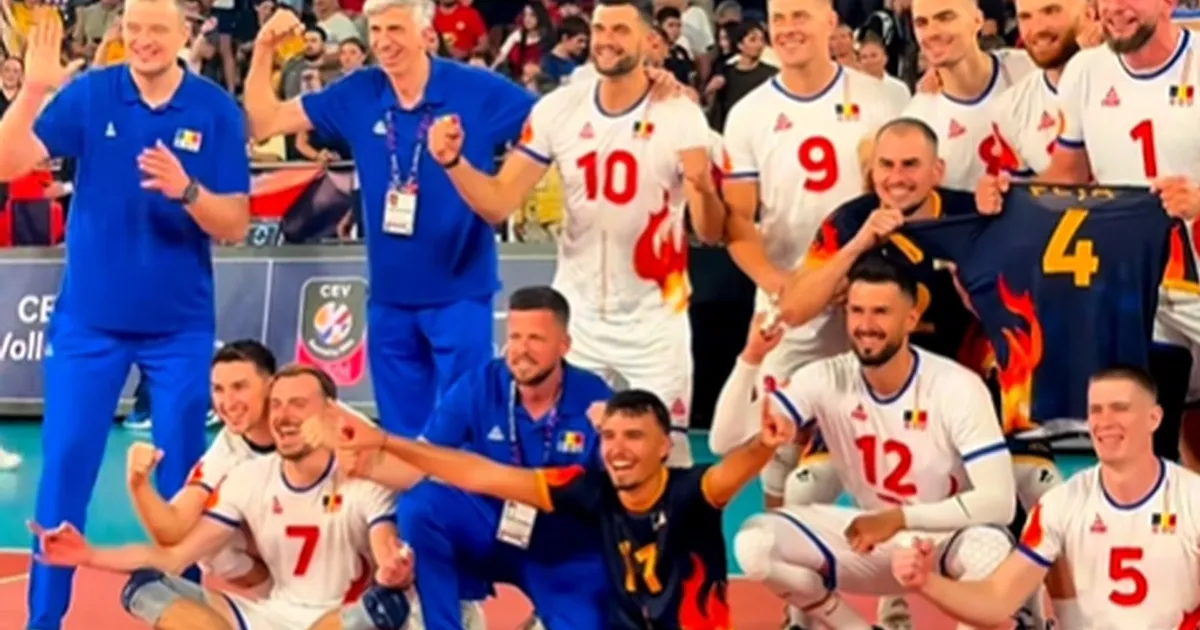 România a obținut prima victorie la EuroVolley 2026 după succesul împotriva Elveției