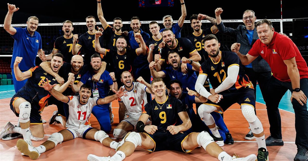 Voleibaliștii românilor au revenit în elita europeană după victoria spectaculoasă împotriva Franței