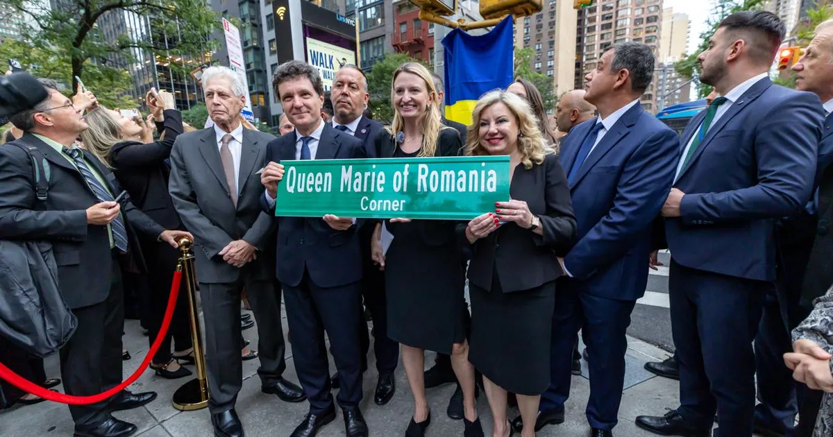 O intersecție din New York a fost botezată în onoarea Reginei Maria a României