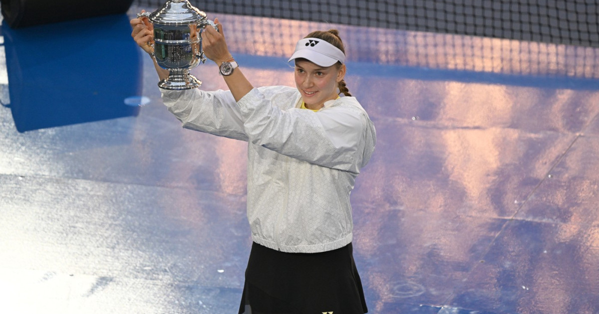 Elena Rîbakina a cucerit trofeul de la US Open după o finală spectaculoasă împotriva Arinei Sabalenka