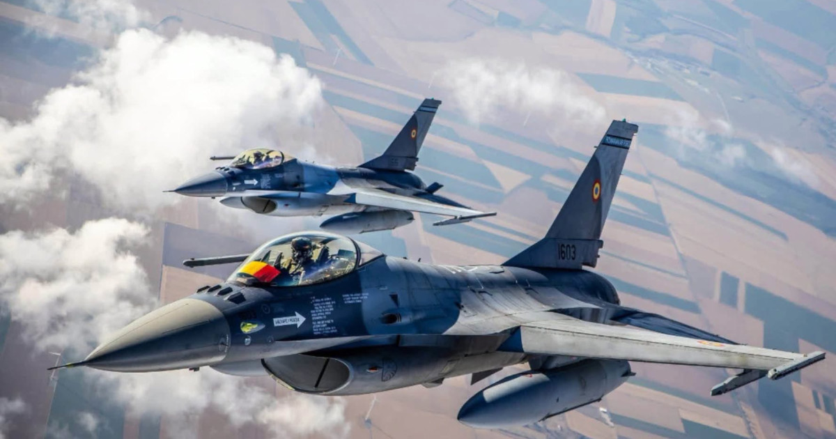 Alertă aeriană în Tulcea: MApN a ridicat avioane F-16 după detectarea unei ținte în apropierea graniței
