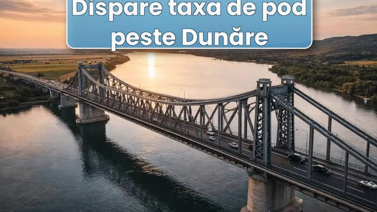 Taxa de pod de la Fetești și Vadu Oii este eliminată de la 1 octombrie