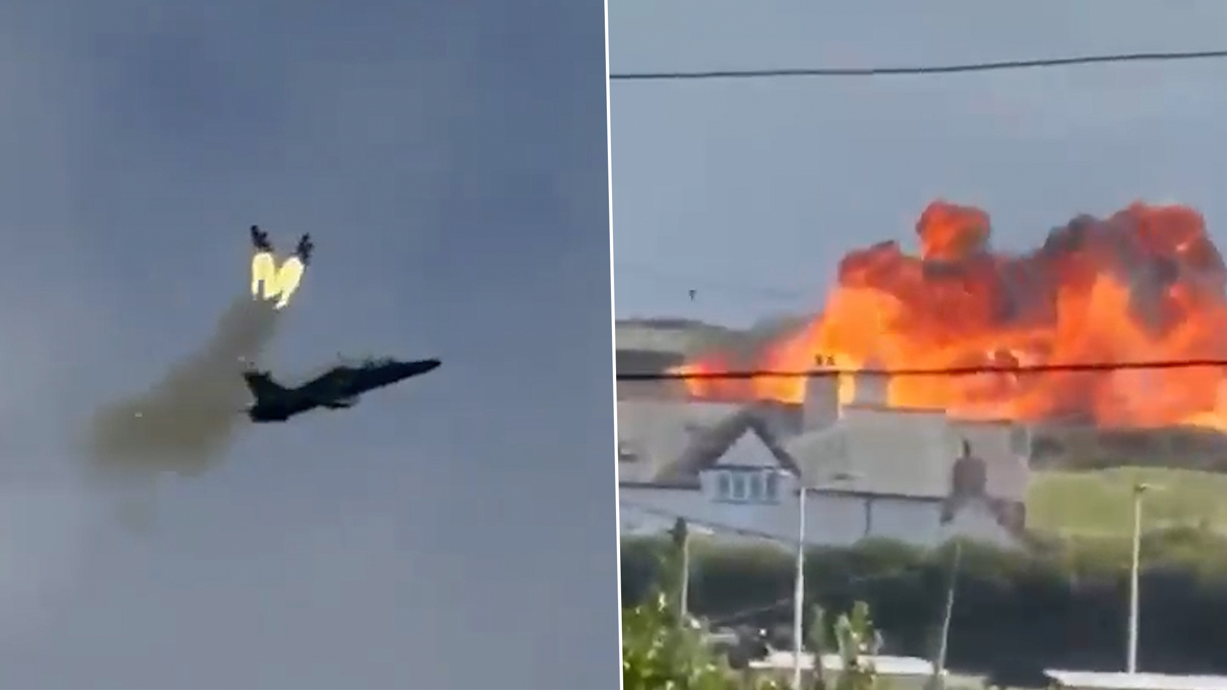 Un avion militar britanic s-a prăbușit în Țara Galilor, piloții au fost salvați