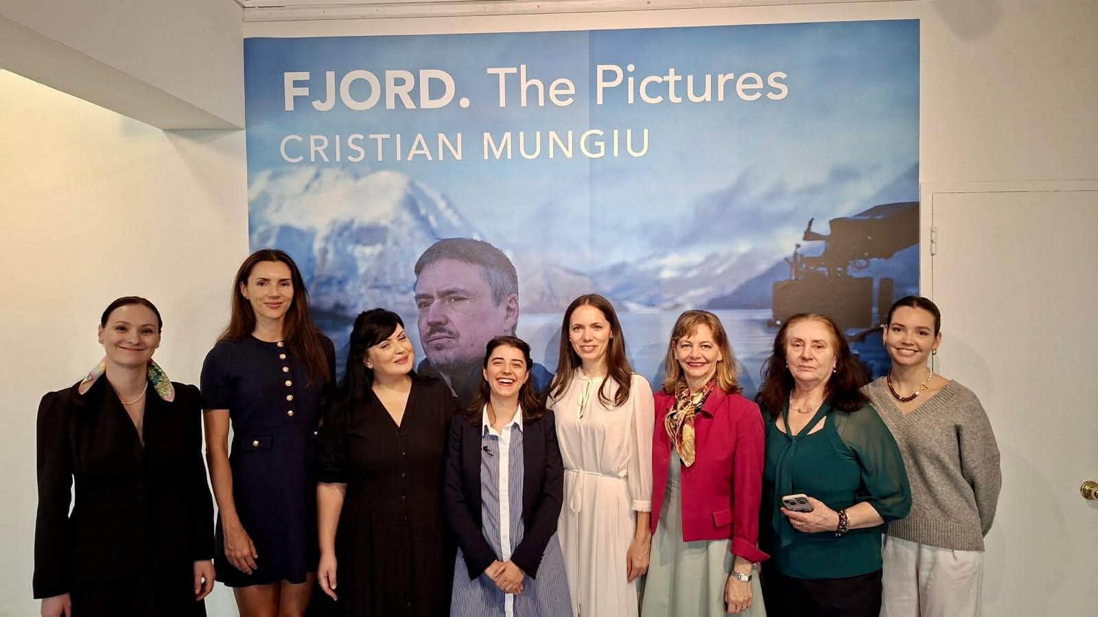 Mirabela Grădinaru a vizitat expoziția regizorului Cristian Mungiu la Institutul Cultural Român din New York